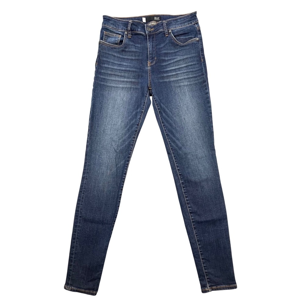 KUT FROM THE KLOTH Blue Mia High Rise Skinny Jeans Women 8